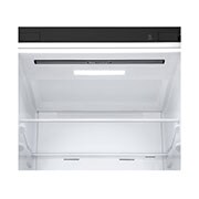 LG 340L Fridge Freezer Water Dispenser, Black Steel, GBF61BLHEN