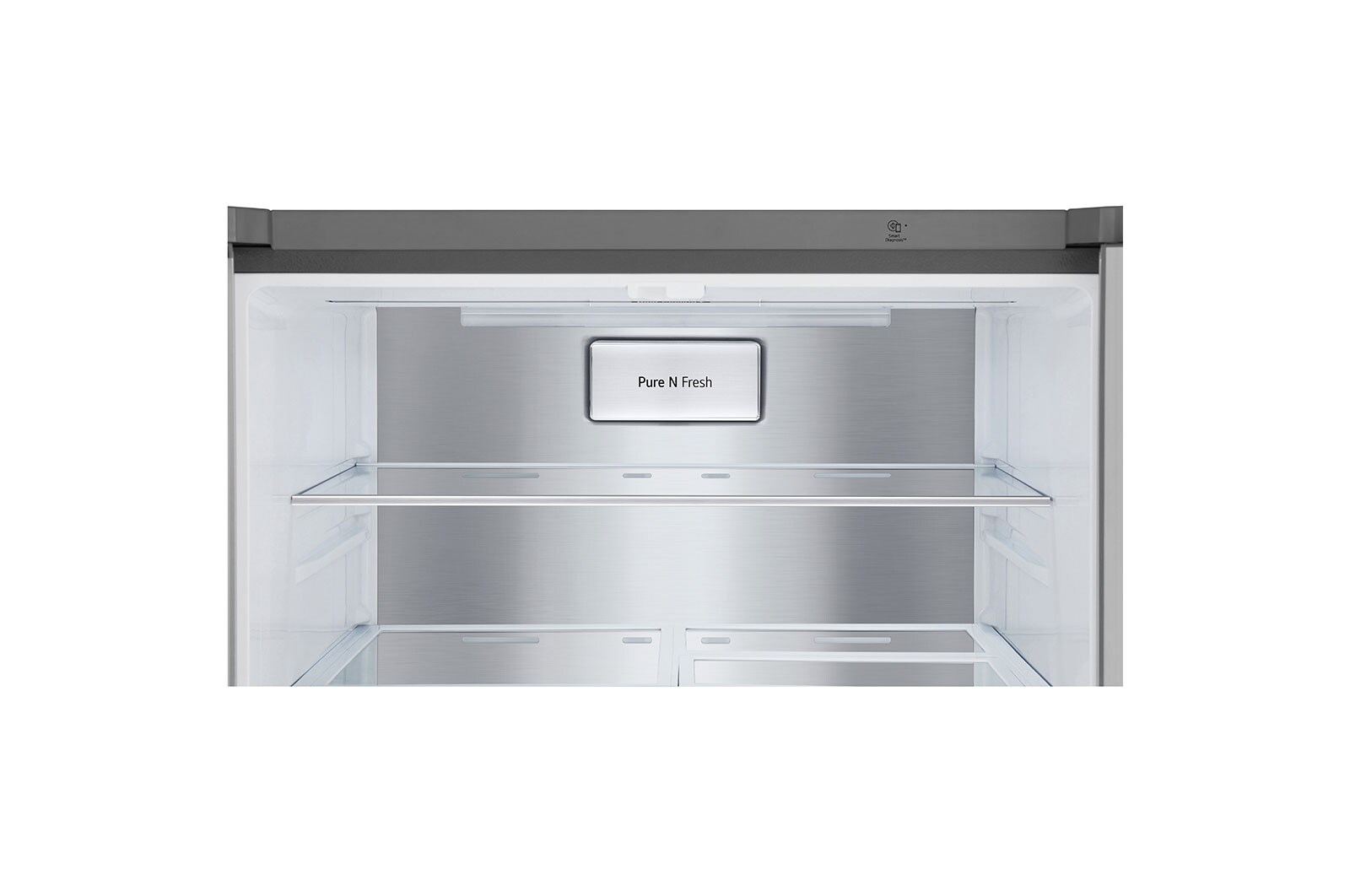 LG 506L Multi Door Fridge Freezer Water & Ice Dispenser, Shiny Steel, GML844PZ6F