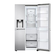 LG 635L American Style Fridge Freezer Water & Ice Dispenser, Stainless Steel, GSJV90BSAE