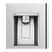 LG 635L American Style Fridge Freezer Water & Ice Dispenser, Stainless Steel, GSJV90BSAE