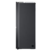 LG 635L American Style Fridge Freezer Water & Ice Dispenser, Matte Black, GSLV70MCTF