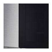 LG 655L InstaView™ American Style Fridge Freezer Shiny Steel Total No Frost, GSQV90PZAE