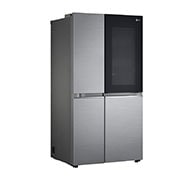 LG 655L InstaView™ American Style Fridge Freezer Shiny Steel Total No Frost, GSQV90PZAE