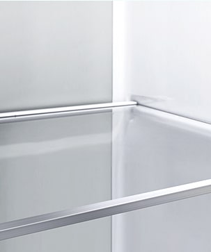 The front view of the metallic Metal Fresh panel with the "Metal Fresh" logo showing. 