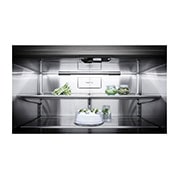 LG InstaView Door-in-Door | LSR100 | Multi-Door Fridge Freezer | 643L | WiFi Connected | Stainless Steel, LSR100