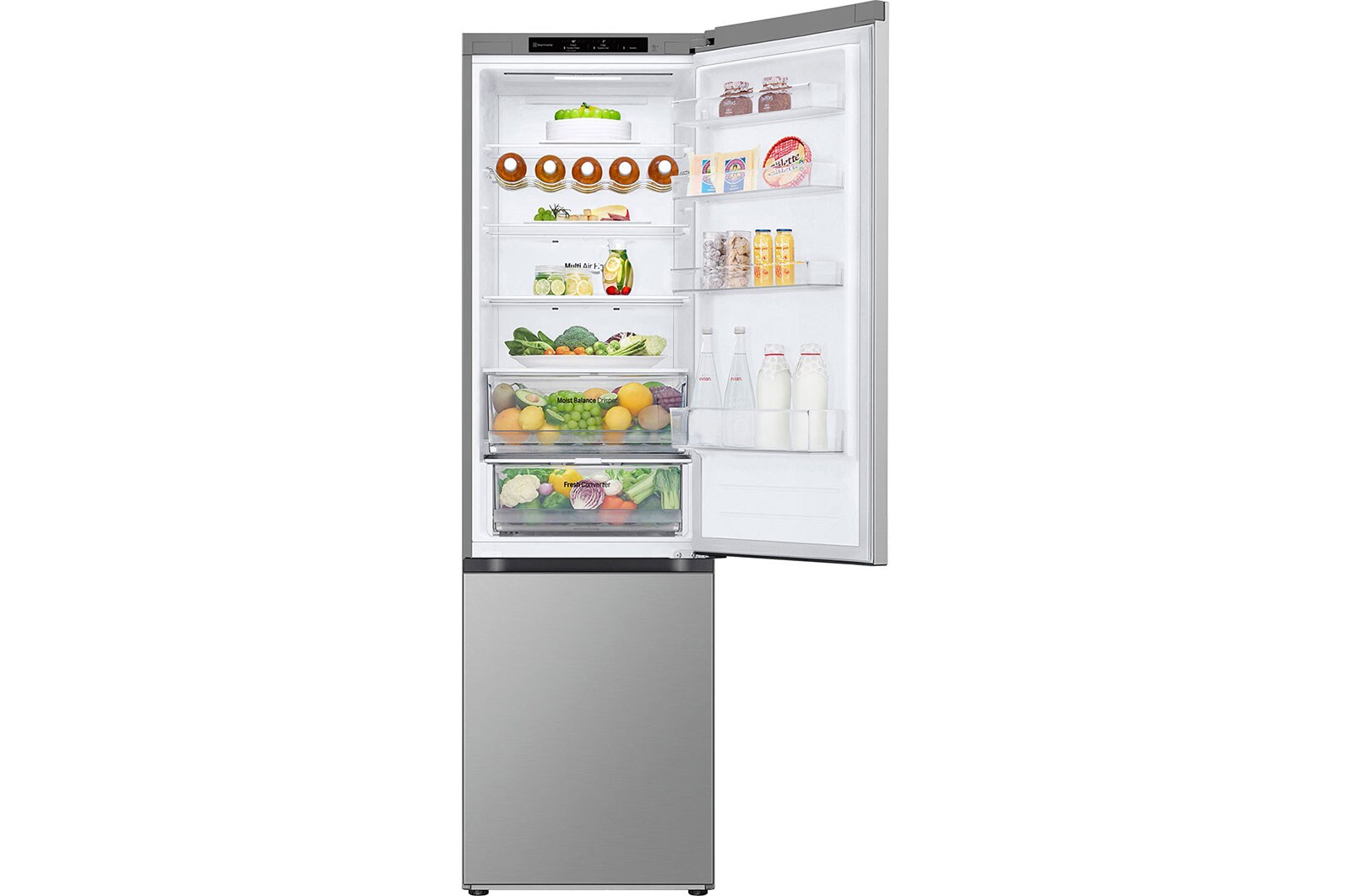 front view door open without food 