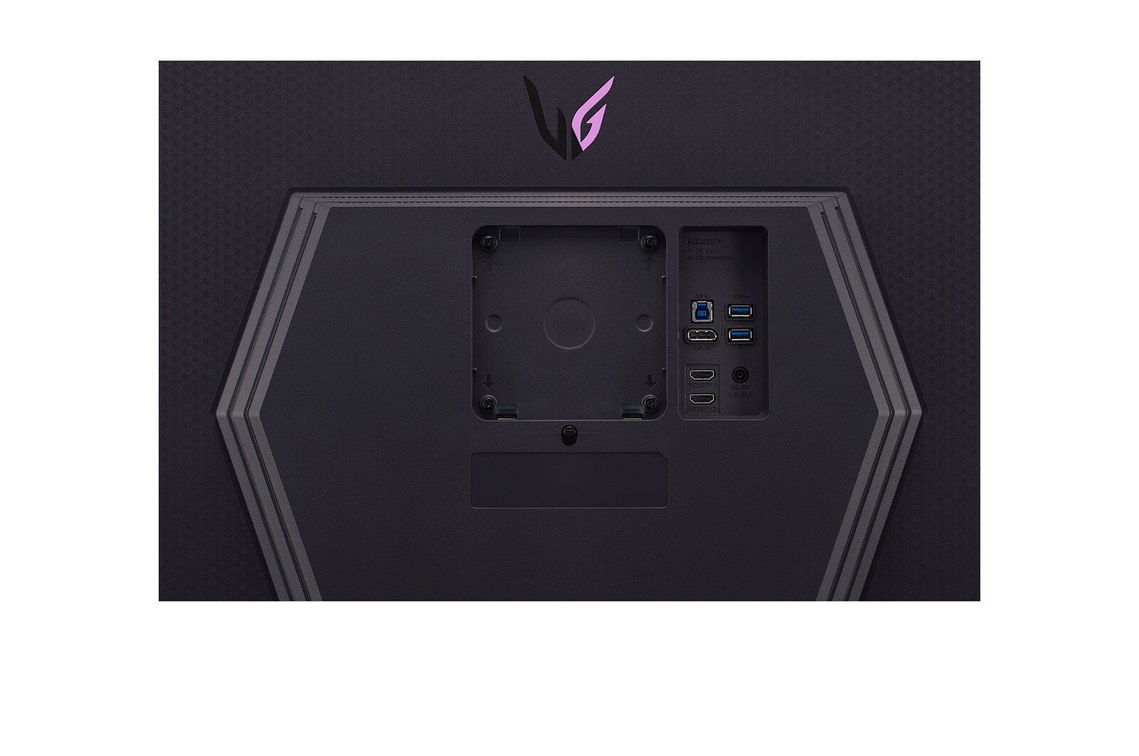 LG 27” LG UltraGear™ UHD Gaming Monitor, 144Hz Refresh Rate, 1ms (GtG) Response Time, Black, 27GR93U-B