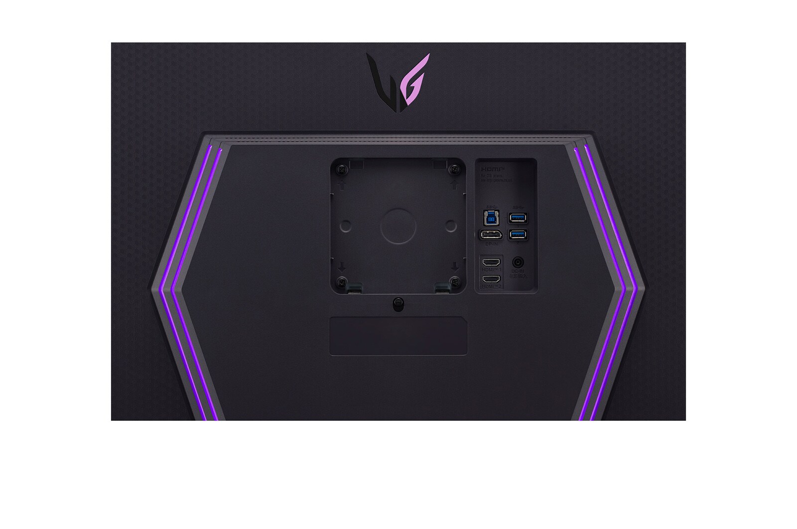 LG 27” LG UltraGear™ UHD Gaming Monitor, 144Hz Refresh Rate, 1ms (GtG) Response Time, Black, 27GR93U-B