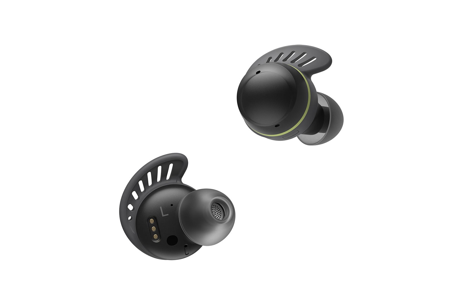 LG TONE Free fit UTF8- Waterproof Sports Wireless Bluetooth Earbuds with Plug & Wireless Connections, TONE-UTF8Q