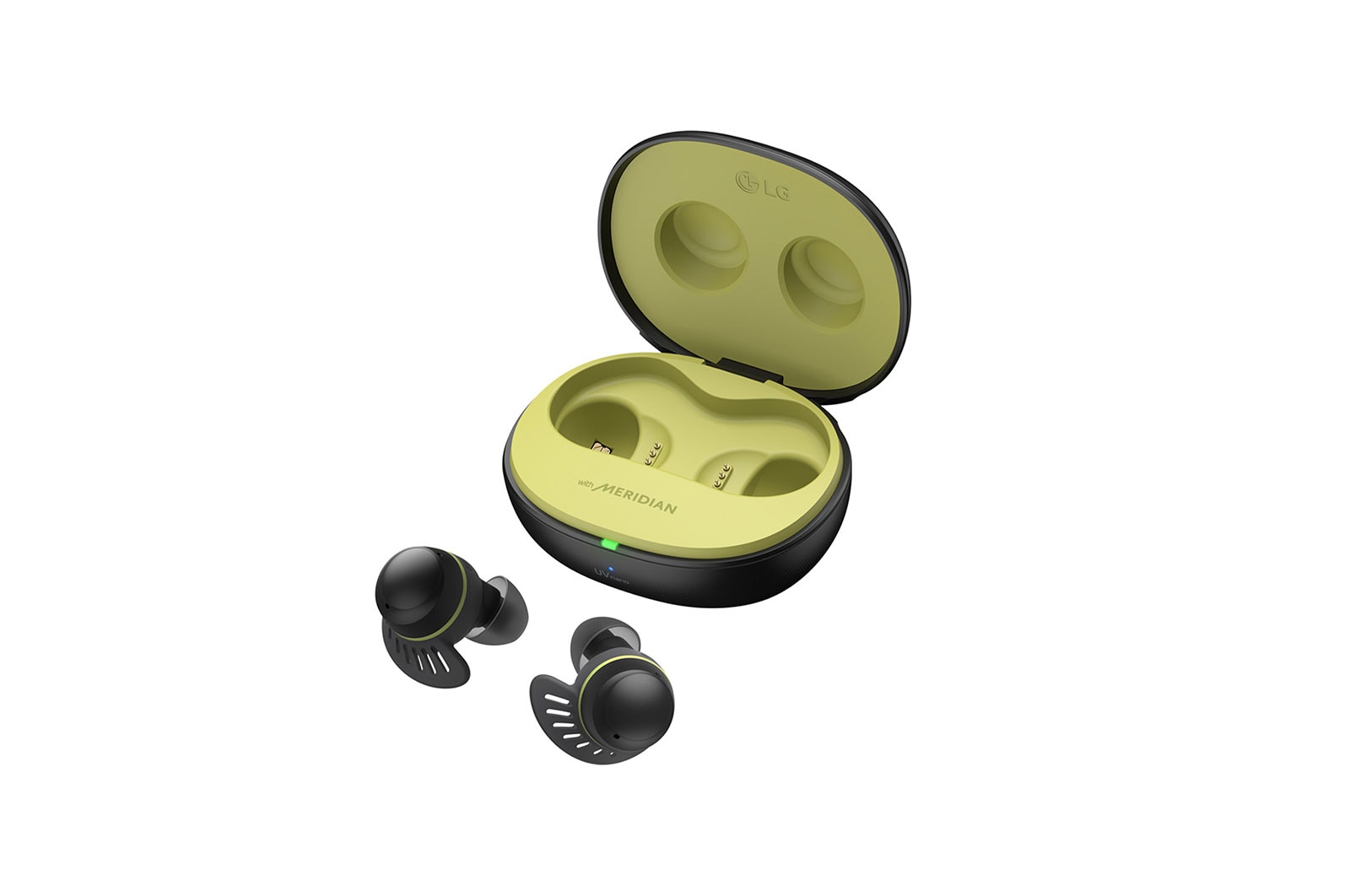 LG TONE Free fit UTF8- Waterproof Sports Wireless Bluetooth Earbuds with Plug & Wireless Connections, TONE-UTF8Q