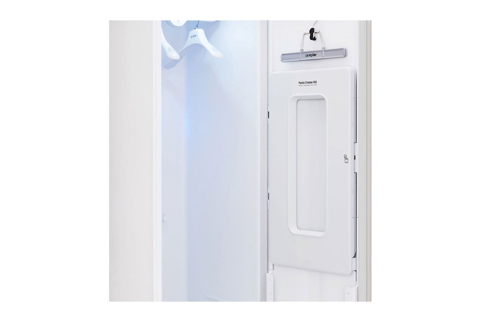 LG 3 Hangers Styler Steam Closet 20 Minutes Cycle, Black, S3BF