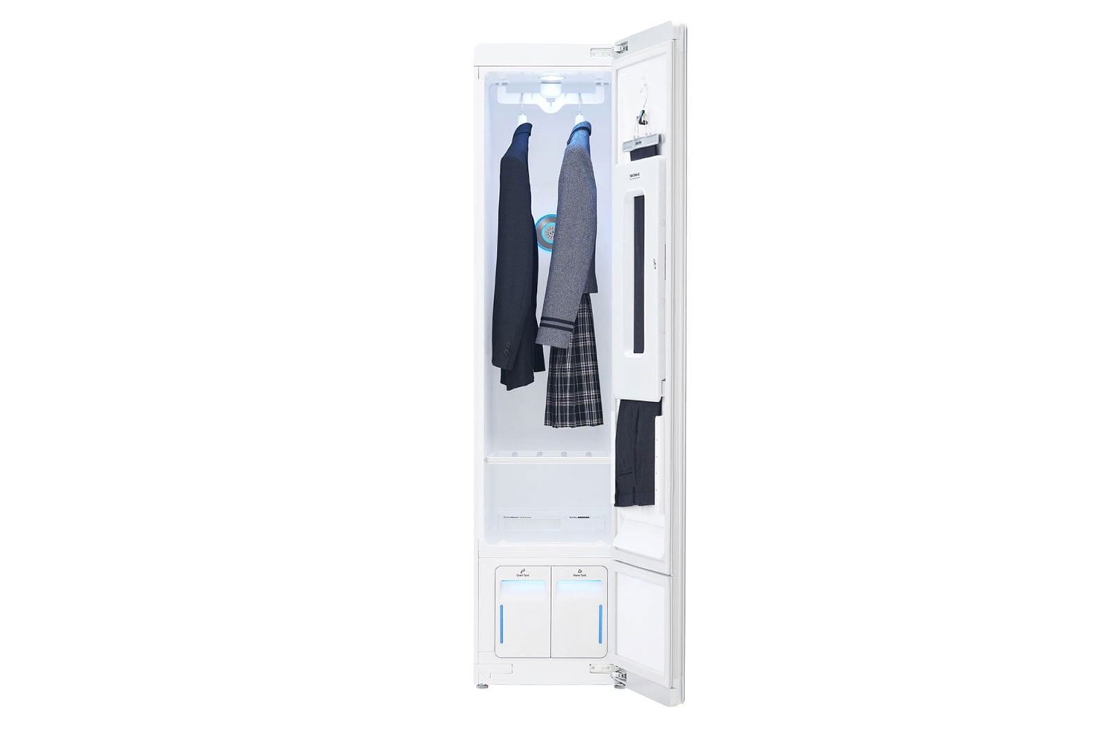 LG 3 Hangers Styler Steam Closet 20 Minutes Cycle, Black, S3BF
