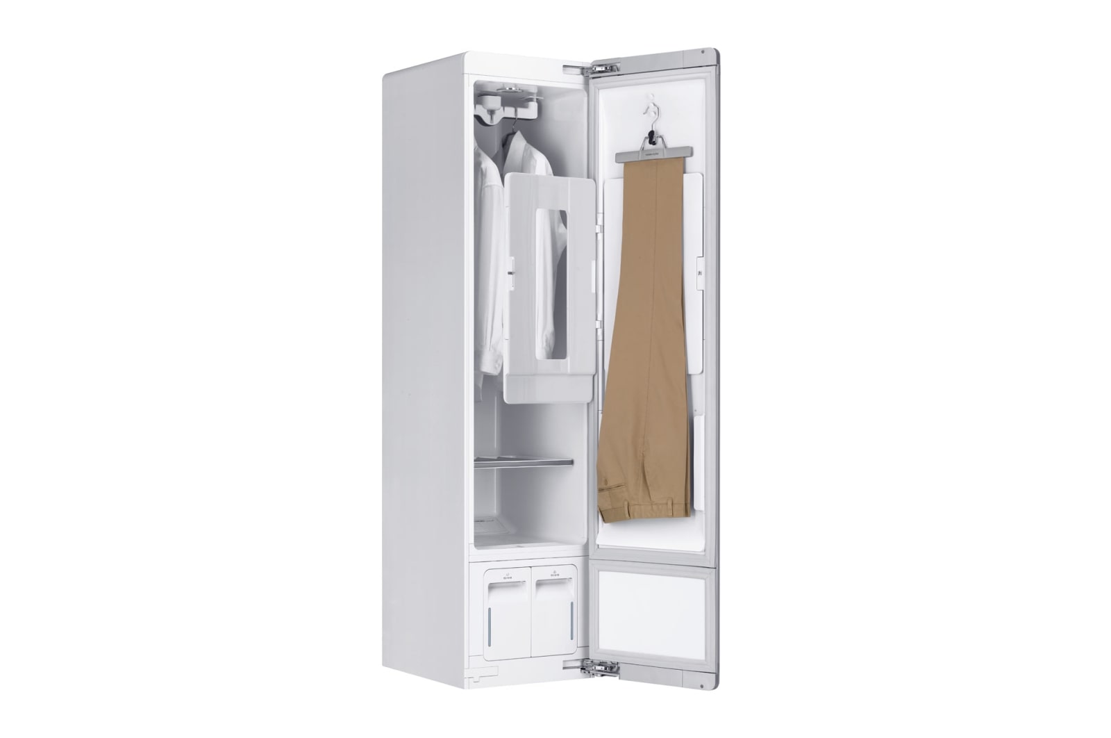 LG 3 Hangers Styler Steam Closet 20 Minutes Cycles, White, S3WF
