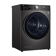 LG 9kg DUAL Inverter HeatPump Dryer Black Steel A+++, FDV1109B
