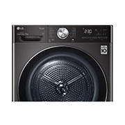 LG 9kg DUAL Inverter HeatPump Dryer Black Steel A+++, FDV1109B