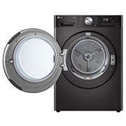LG 10kg Dual Inverter Heat Pump™ Tumble Dryer, Black Steel, FDV1110B