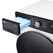 LG 9kg DUAL Inverter Heat Pump™ Tumble Dryer, White, FDV909WN