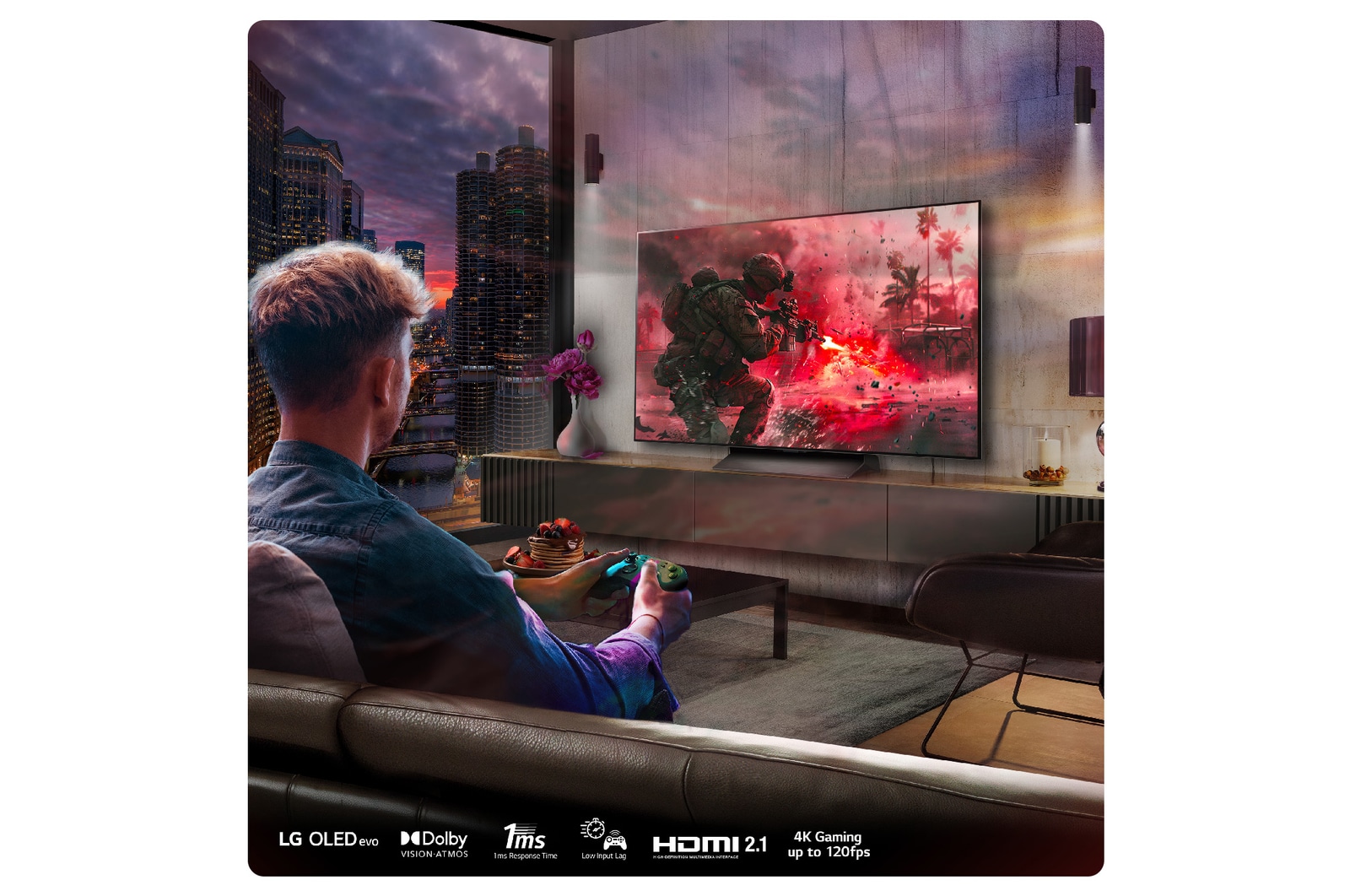 LG 55 inch LG OLED evo AI C4 4K Smart TV 2024, OLED55C45LA