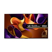 Front view of LG OLED evo OLED65G45LW TV