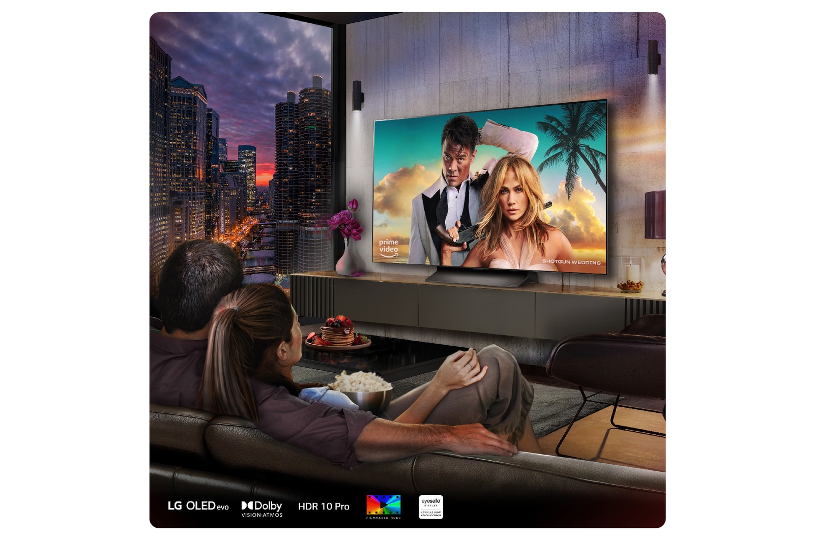 LG 77 inch LG OLED evo AI C4 4K Smart TV 2024, OLED77C45LA