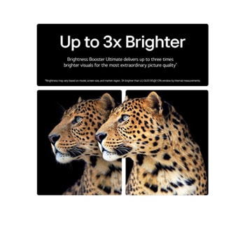 Up to 3x Brighter