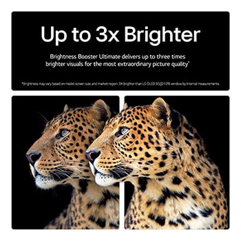 Up to 3x Brighter