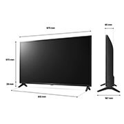 LG LED UQ75 43 inch 4K Smart TV 2022, 43UQ75006LF