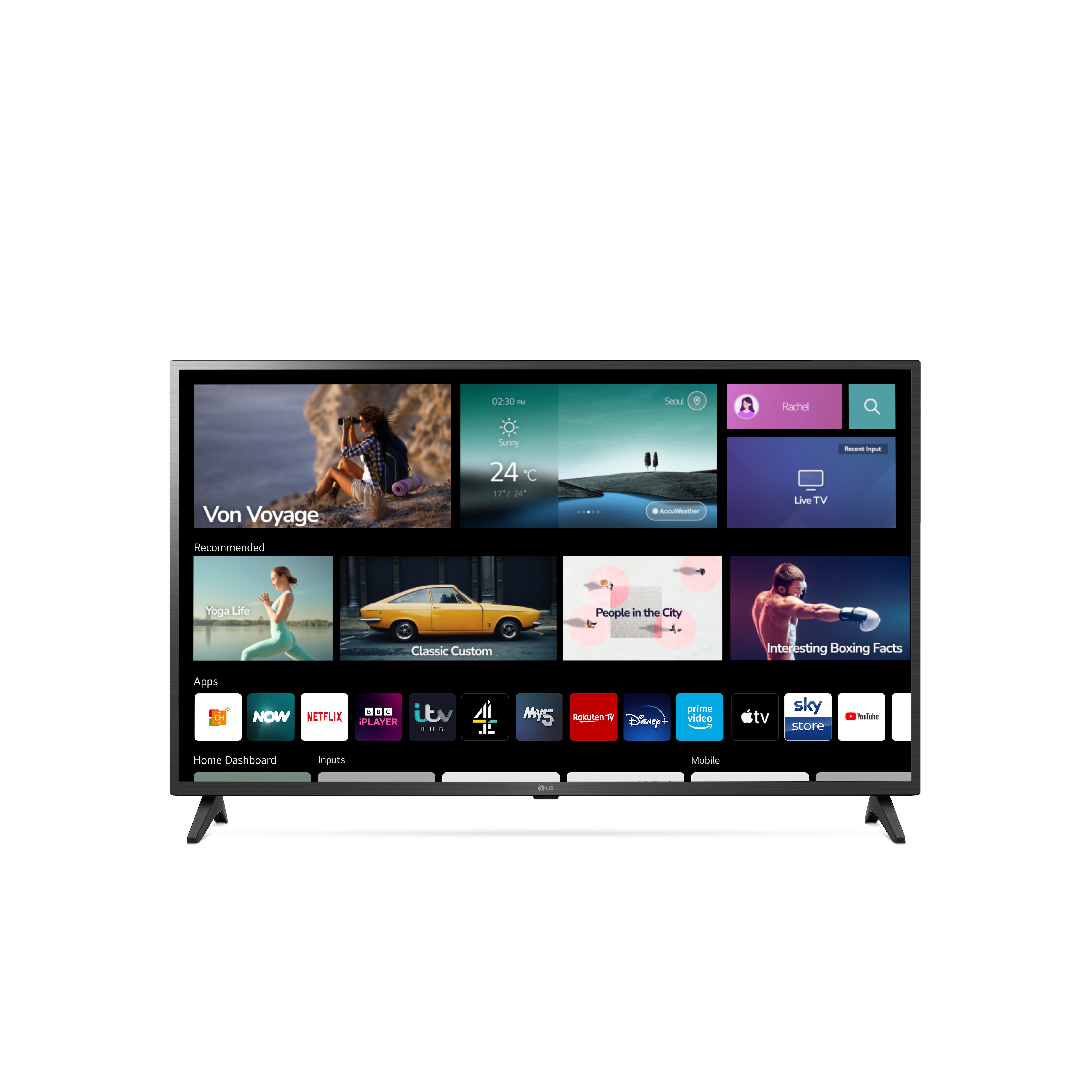 LG LED UQ75 43 inch 4K Smart TV 2022, 43UQ75006LF
