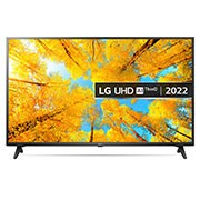 Front view of LG LED UQ75 65&#34; 4K Smart TV 65UQ75006LF