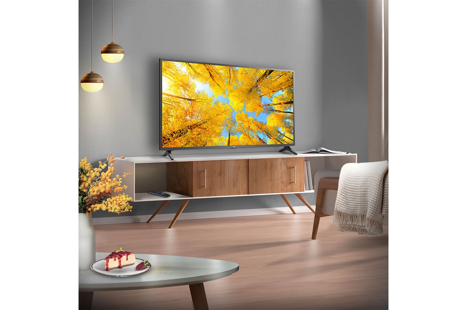 LG LED UQ75 65" 4K Smart TV, 65UQ75006LF