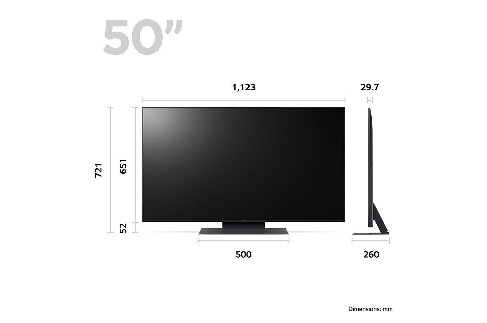 LG UR91 50 inch 4K Smart UHD TV 2023, 50UR91006LA