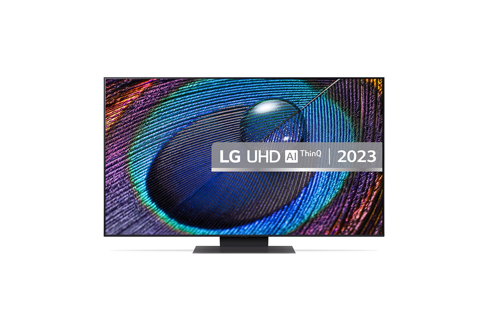 A front view of the LG UHD TV