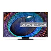A front view of the LG UHD TV