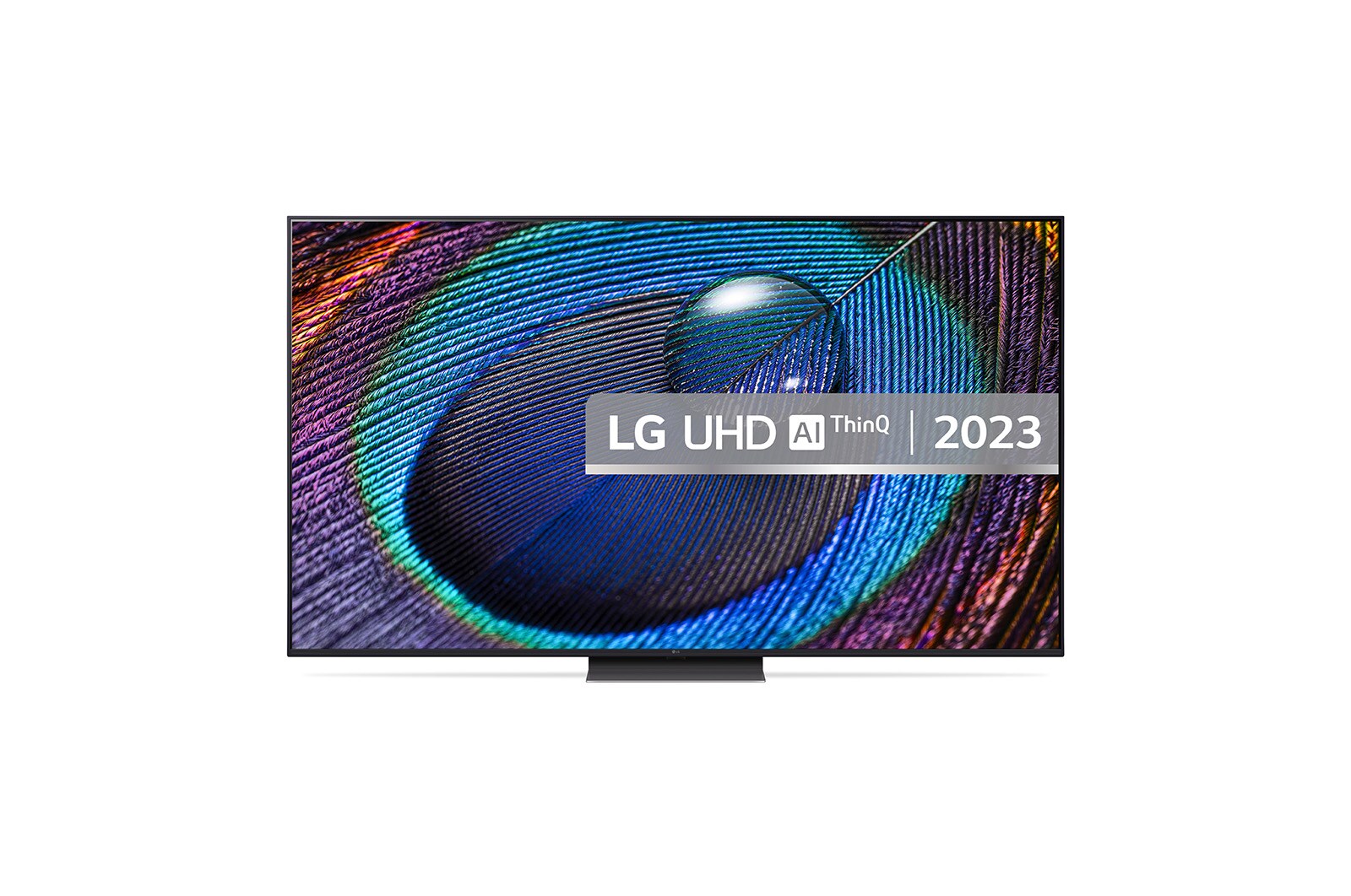 A front view of the LG UHD TV