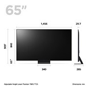 LG UR91 65 inch 4K Smart UHD TV 2023, 65UR91006LA