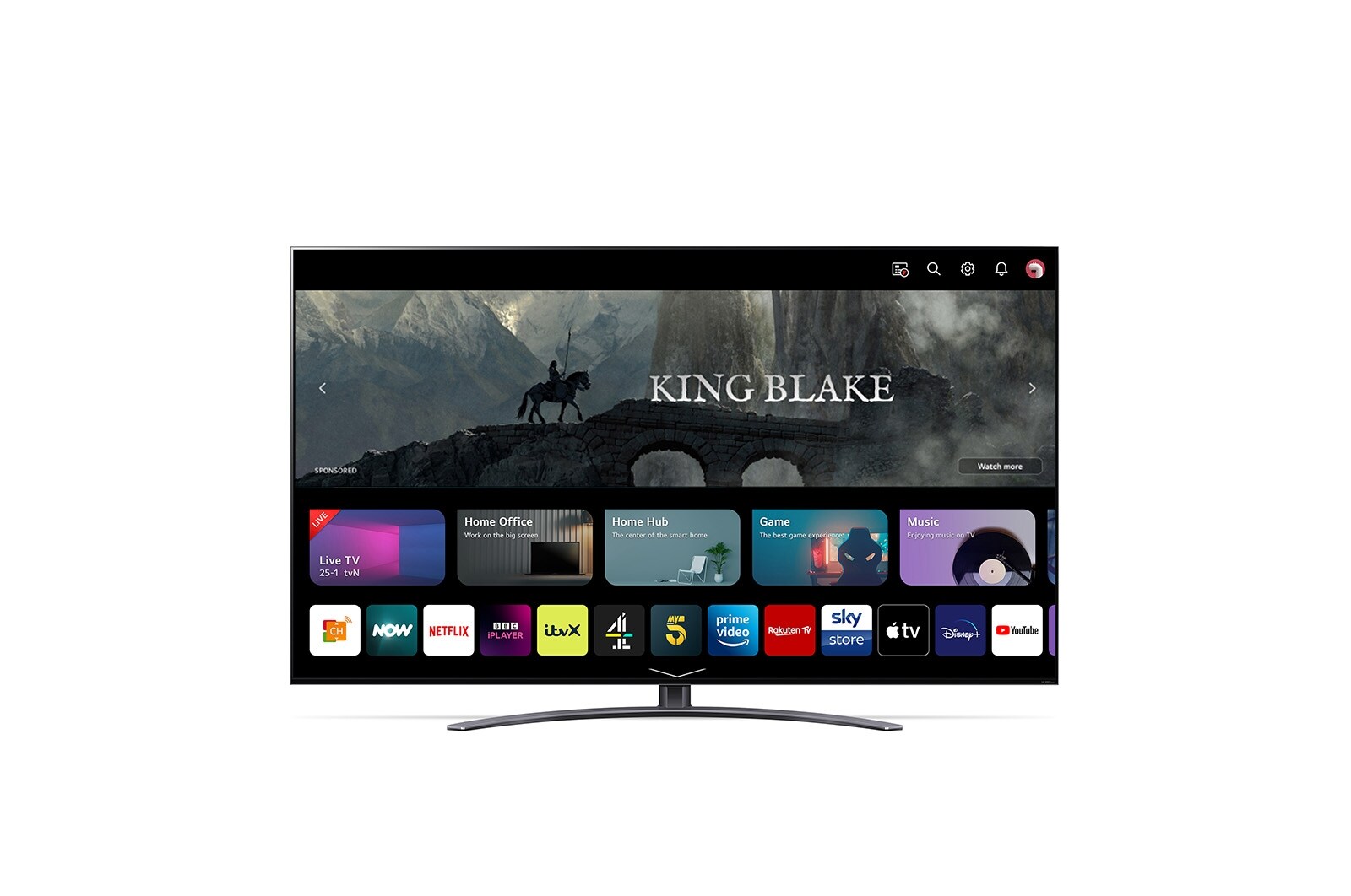 LG QNED MiniLED QNED91 65 inch TV 2022, 65QNED916QE