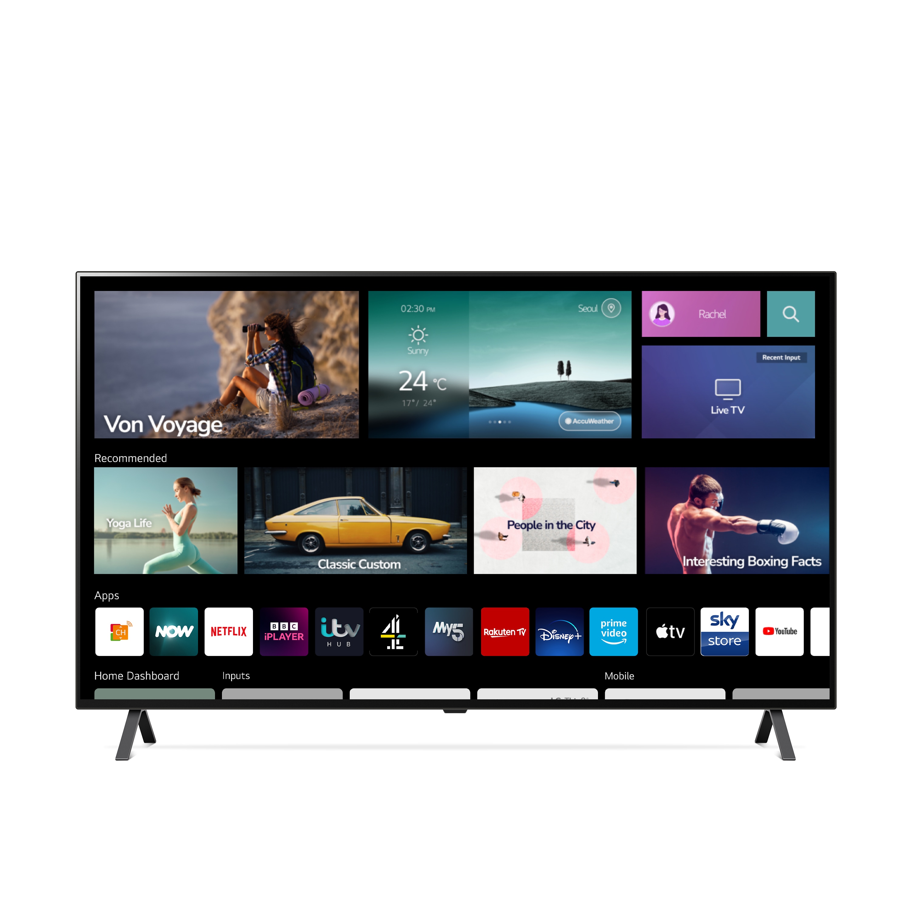 LG A2 48 inch 4K Smart OLED TV 2022, OLED48A26LA