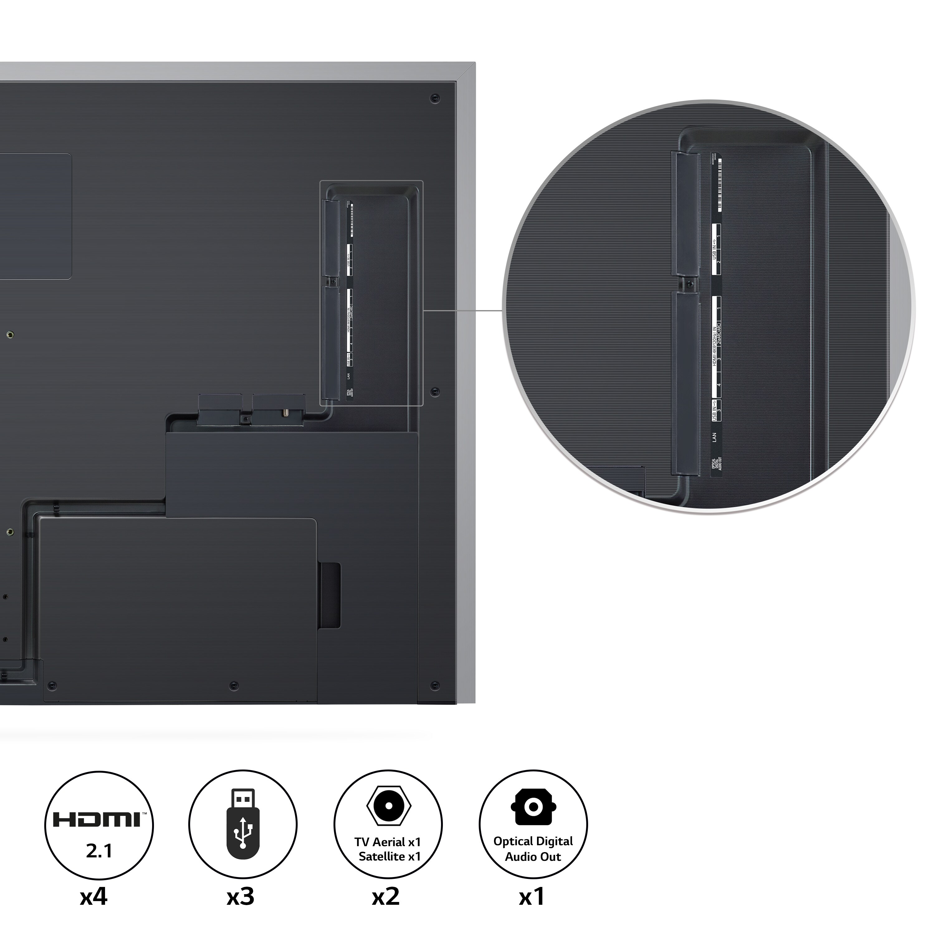 LG OLED evo Gallery Edition G2 77 inch 4K Smart TV 2022, OLED77G26LA