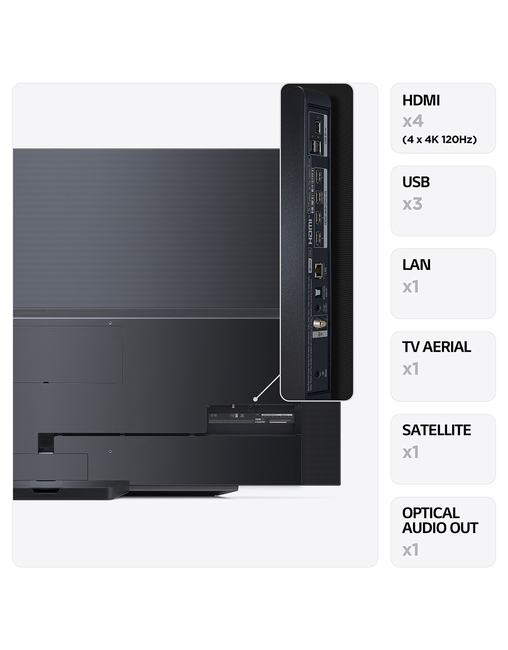 LG OLED evo C3 83 inch 4K Smart TV 2023, OLED83C34LA