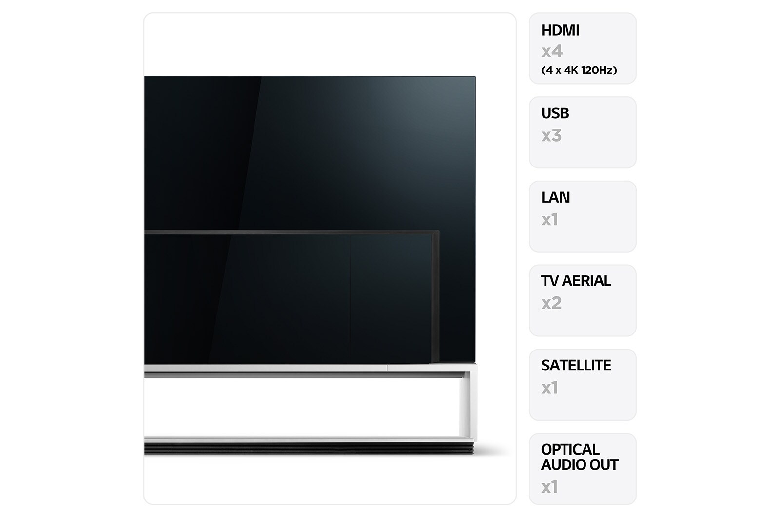 LG  OLED 8K Z3 88 inch Smart TV 2023, OLED88Z39LA