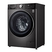LG 10.5/7kg Washer Dryer Black Steel LG Turbowash360™, FWV1117BTSA