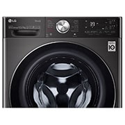 LG 10.5/7kg Washer Dryer Black Steel LG Turbowash360™, FWV1117BTSA