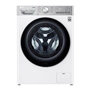 Front view of 12/8kg Washer Dryer White LG Turbowash360™(FWV1128WTSA)