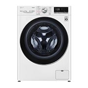 Front view of 9/6kg Washer Dryer White LG Turbowash™(FWV796WTSE)