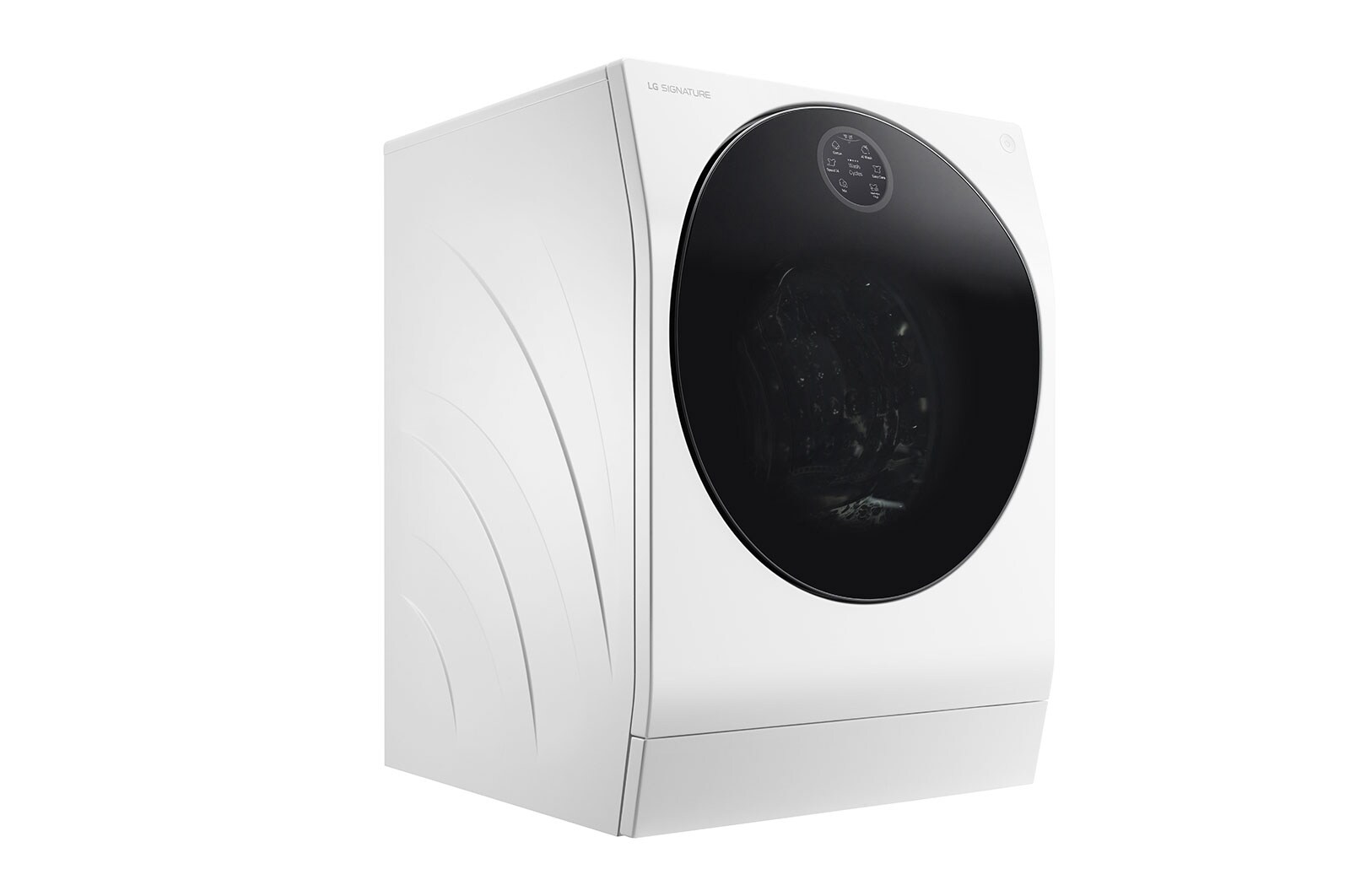 LG 12/7kg LG SIGNATURE Washer Dryer White AI DD™, LSWD100E