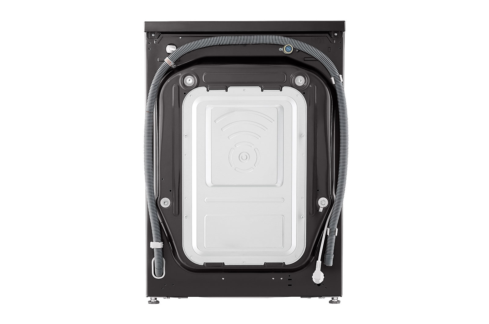 LG 12kg Washing Machine Black Steel AI DD™, F4V1112BTSA