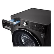 LG 12kg Washing Machine Black Steel AI DD™, F4V1112BTSA