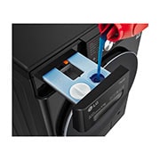 LG 12kg Washing Machine Black Steel AI DD™, F4V1112BTSA