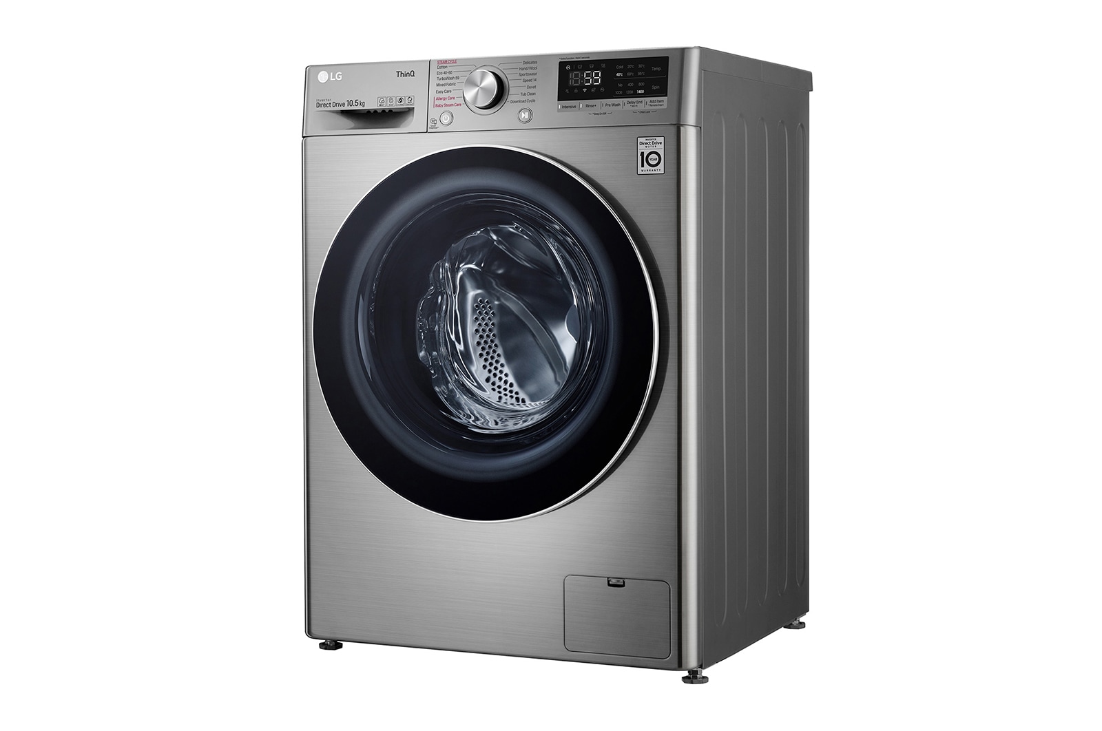LG 10.5kg Washing Machine Graphite AI DD™, F4V710STSE