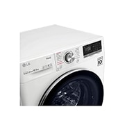 LG 10.5kg Washing Machine AI DD™, White, F4V710WTSE
